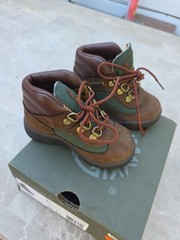 TIMBERLAND BEEF AND BROCCOLI GRADE SCHOOL FIELD BOOT LOW Toddler Size 7 M/M