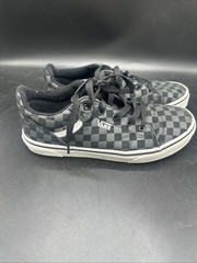 Vans Seldan Checkerboard Black/Pewter Shoes Youth Size 4.5/ Women’s Size 6/6.5