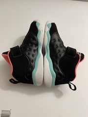 AIR JORDAN JUMPMAN TEAM II BLACK CRIMSON PULSE WHITE TODDLER 9C