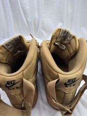 Nike Air Force 1 High Top Brown Suede Unisex Kids Sneakers 6.5Y 807617-200