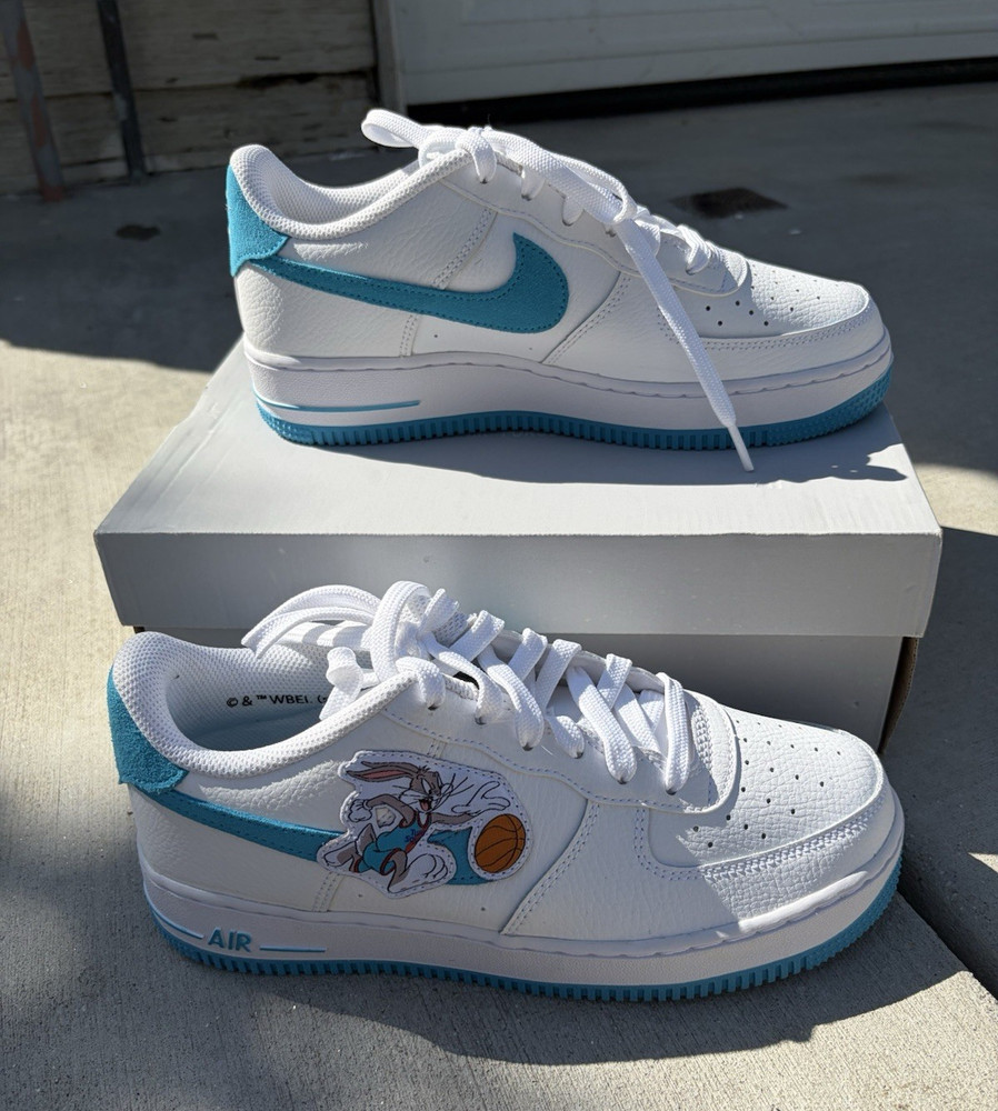 M 6.5 Nike Air Force 1 GS low hare space jam