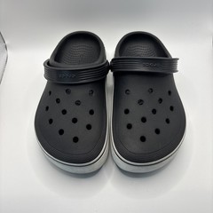 Crocs W5 M3 Unisex Off Court Black Clogs Slip On Black Classic