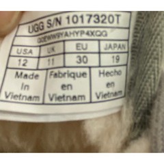 UGG Kids Neumel II Zip Grey Suede Chukka Boots 1017320T Size 12 Toddler