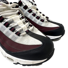 NIKE AIR MAX 95 SE White Maroon Black Kids Youth Women’s SZ 4.5Y $190 CJ3906-104