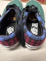 VANS ERA BUFFALO MIX MULTICOLOR PLAID SKATE SHOES Sz 1 Worn 1 X. EUC FREE SHIP