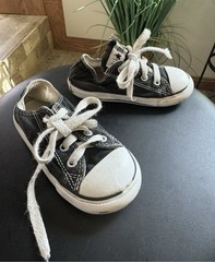 Converse Chuck Taylor All Star OX Toddler’s Shoes Blk Whi 7j235 Size 7 Sneaker