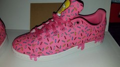 adidas x The Simpsons Stan Smith J Donut Sprinkles Junior’s 5 Women’s 6.5