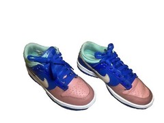 Size 4.5y(6wmns)Nike Dunk Low Retro TD Salmon Toe Hyper Royal Sandrift Pre-owned