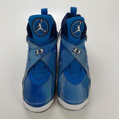 Jordan 8 Retro Snow Blizzard GS Cobalt Blaze Blue Void 305368-400 Size 7Y