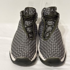 Air Jordan Future Green Woven Youth Size 6.5Y Kids Lifestyle Sneakers 656504-305