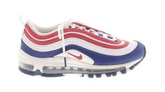 Nike Air Max 97 USA 4th of July CW5584-100 GS 4.5Y / Women’s 6 White Red Blue