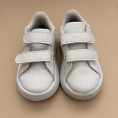 Adidas Cloudfoam Bubble Comfy White Toddler Children’s Kids Sneaker Shoes 8K
