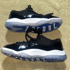 Nike Air Jordan Retro 11 Low PS “Space Jam”FV5116-004 Kids Size 3Y Sneakers