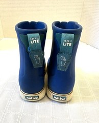 Native Sid Light Weight Rain Boots Lite Toddler 10 Blue