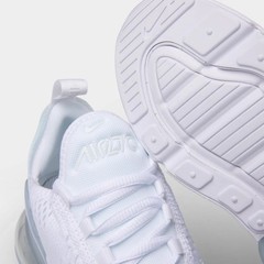 Size 4.5Y – Nike Air Max 270 GS “White Silver” Youth