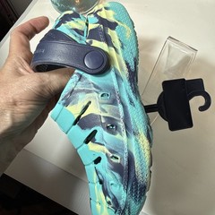 Rugged Shark Clogs Children’s Size 10 Eva Lined Slip-On Turquoise Blue Style New