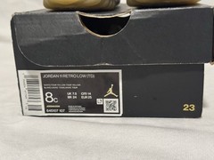 Air Jordan 11 Low Snake Yellow Python (TD) Size 6C
