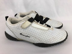 Champion Youth Shoes White / Black Strap Youth Size EUR 38 / UK5 / US Size 6.5