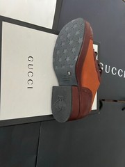 Gucci Leather Upper & Ru Old Kid Cocoa/Antico Size 28