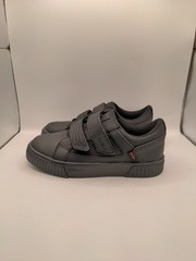 New Kickers Tovni Twin Flex Leather Junior Shoes Black Sz 1