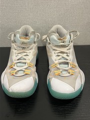 Nike Jordan Zion 1 (GS) White/Black-Laser Orange-Turquoise 6Y (DA3131-101)