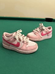 Nike Dunk Low Triple Pink PS Size 11C Casual Comfort Sneakers Shoes DH9756-600