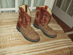 CODY JAMES Smoky Boots 42470C Round Toe Youth size 2 D Leather