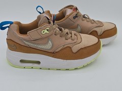 Nike Air Max 1 SE EasyOn PS Hemp/Flax/Coconut Milk Kid Tennis Shoe12C FJ3285-200