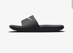 Kid’s Nike Kawa Slide Black/White (819352 001)