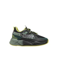PUMA X Hot Wheels Rs X Lace Up Toddler Boys Black, Green Sneakers Casual Shoes