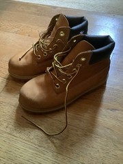 Timberland Kids Size 12 Timberland Classic 6-Inch Waterproof Boot Wheat Nubuck