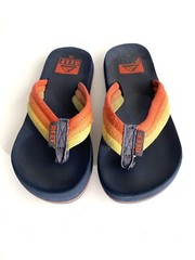 Reef Kids Little Rover Sandals Blue Size 7/8 Youth