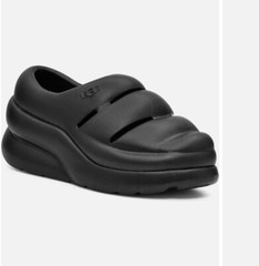 UGG Kids Sport Yeah Black Platform Clog Size Kids 11 NEW