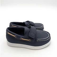 Sperry Kids‘ Top Sider Authentic Boat Shoes Round Toe Blue Size US7M EU23