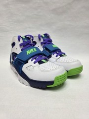 Size 5 (GS) Nike Air Trainer Huarache Mid White Blue Void Psychic Purple