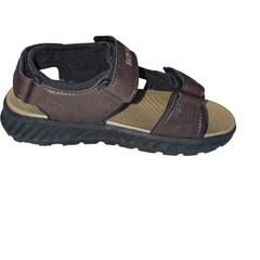 Thereabouts Children’s Brown adjustable Sandals Memory Foam Kids Size/ 13 M