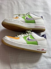 Nike Air Force 1 LV8 GS Size 7 Medium Fruit Colors Sneakers FD1035-100 Youth