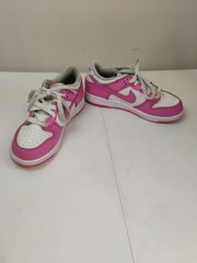Nike Dunk Low TD Size Laser Fuchsia FB9108-102 Girls White Pink Sz 1.5Y