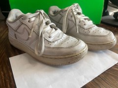 Nike Air Force 1 Kids Sneakers Athletic Shoes White Size 1 Y 314193-117