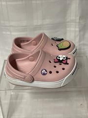 Crocs KIDS Size C 4 / 5 Crocband II Kid Petal Pink Dahlia 11990 VGC Free S&H