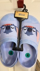 Ground Up Disney Stitch Clogs Kids Size: 4 Slip On Super Comfort Waterproof New