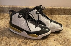 Air Jordan Jordan Dub Zero Gs Metallic Gold 311047-005 Size 6.5 Youth