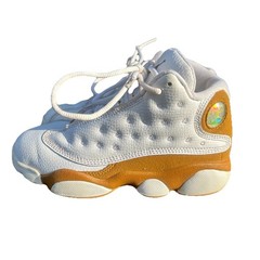 Air Jordan 13 Retro Wheat White Brown Kids Sneakers Sz 13C Nike DJ3005-171