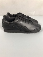 PUMA Roma Basic Jr Black Sneakers Youth Size 6C Unisex Athletic Casual New