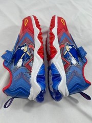 Kids Sneaker With lights Hook & Loop Sonic Logo