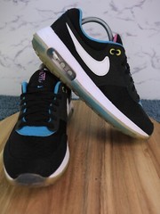 Nike Air Max Motif Black Blue White Pink Running Shoes DH9388-006 Youth Size 7Y