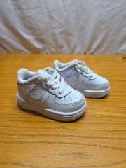Nike Air Force 1 ‘Triple White’ Toddler Sneakers DH2926-111- SZ 4 C #10