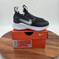 Nike Flex Runner 3 PS Black White Kid’s Preschool Shoes FN1449-005 Sneakers