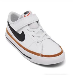 Nike Toddler Kids Court Legacy Adjustable Strap Closure Casual Sneakers 5C