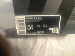 Nike Air Max DN8 (GS) Synthetic Low Top Sneaker Unisex Kids 5.5Y Black HF7310